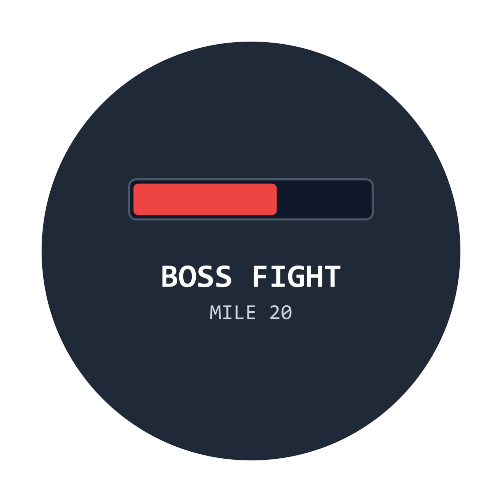 Boss Fight: Mile 20 - sticker