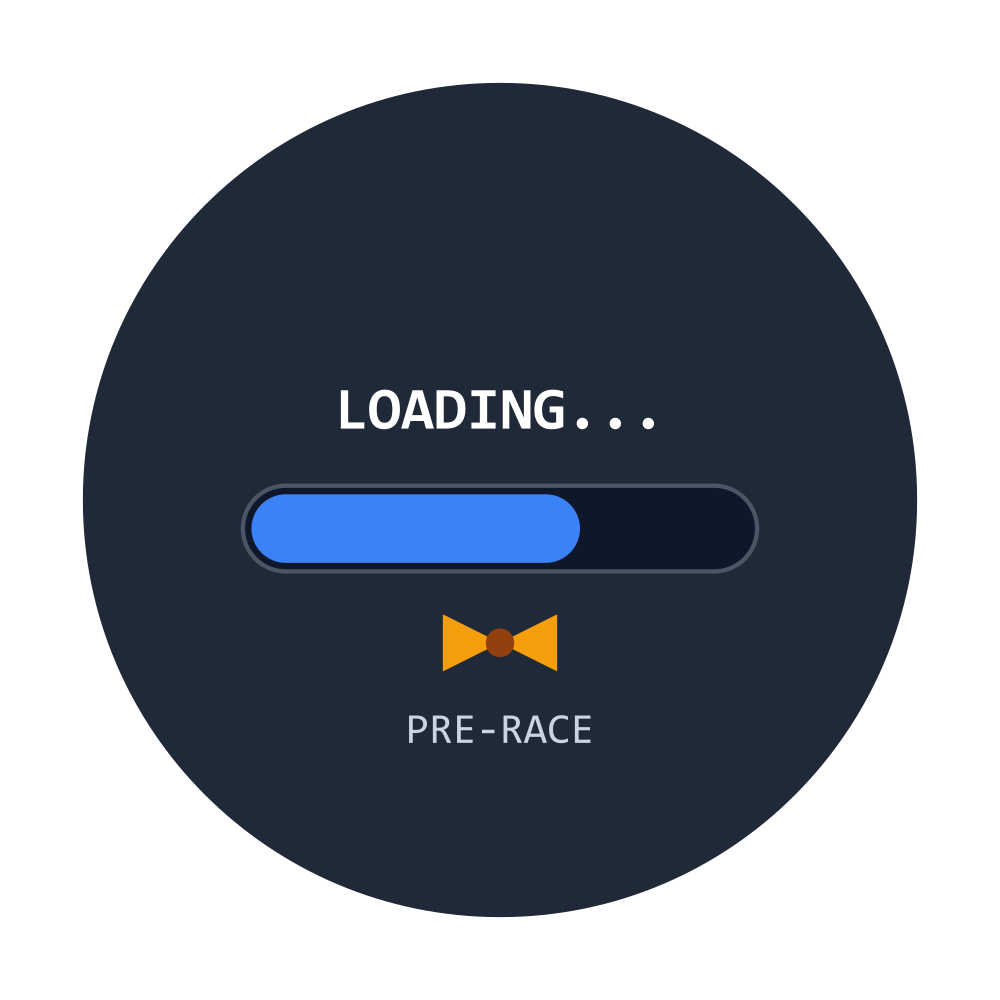 Loading... Pre-Race - sticker