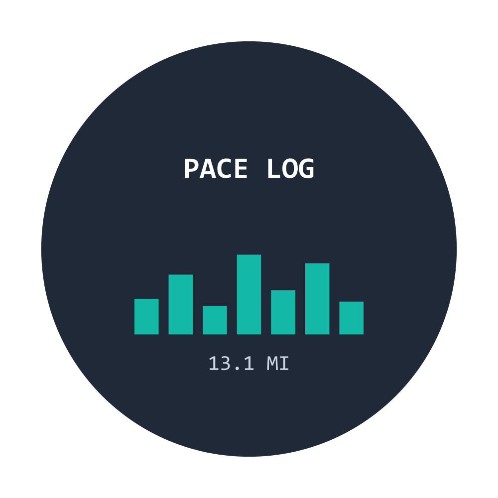 Pace Log - sticker